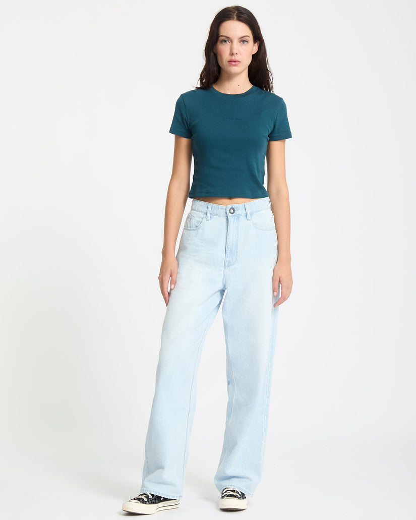 Pantalón Vaquero Weellow II  - Bleached Aqua