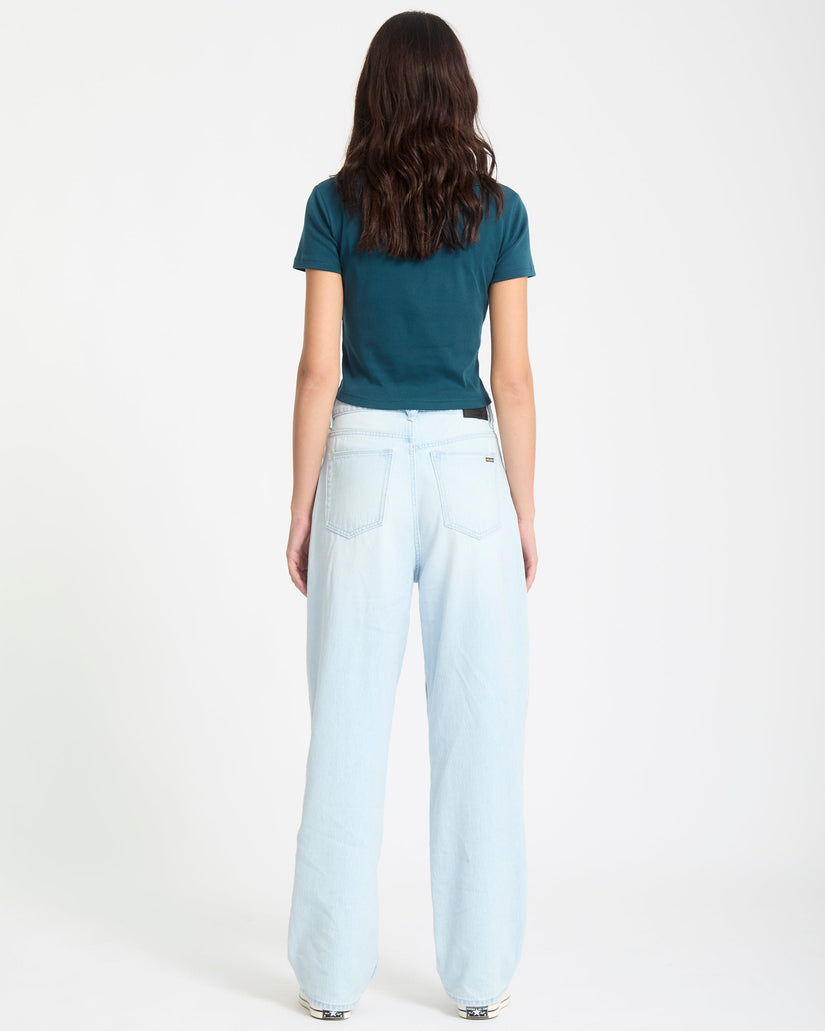 Pantalón Vaquero Weellow II  - Bleached Aqua