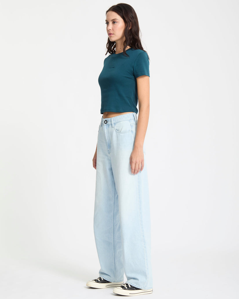 Pantalón Vaquero Weellow II  - Bleached Aqua