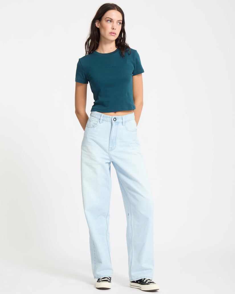 Pantalón Vaquero Weellow II  - Bleached Aqua