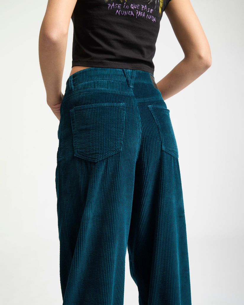 Pantalón De Pana Weellow II  - Emerald Green