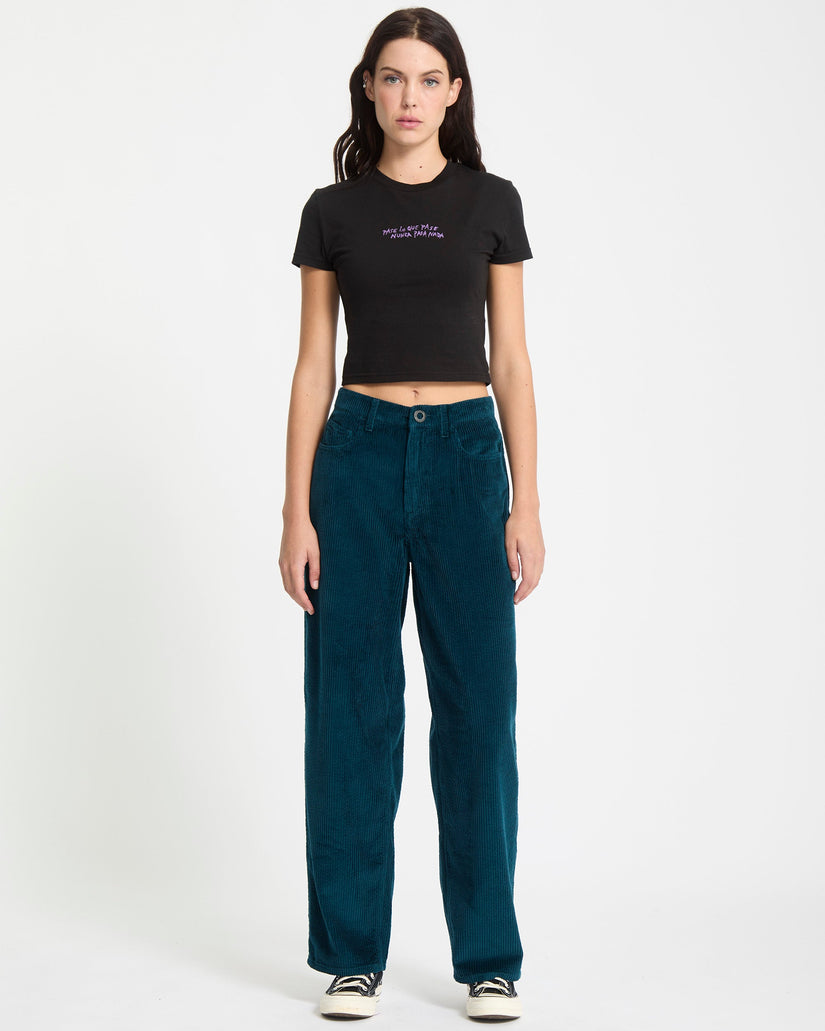Pantalón De Pana Weellow II  - Emerald Green