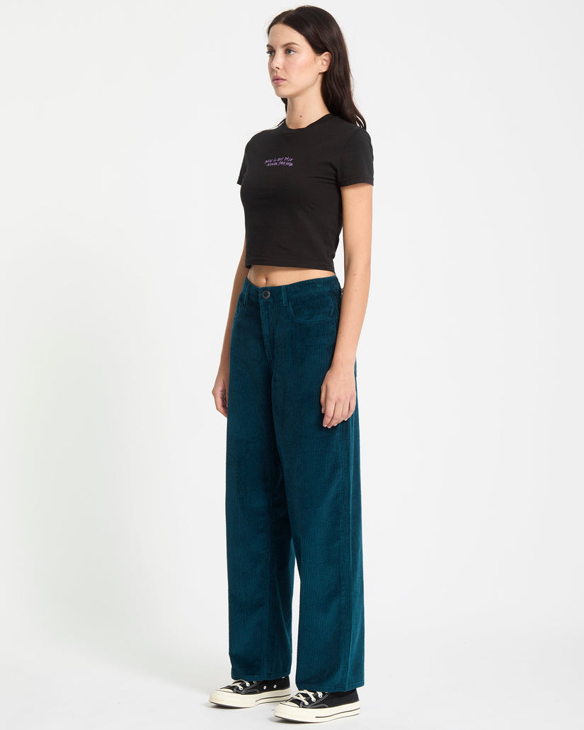 Pantalón De Pana Weellow II  - Emerald Green