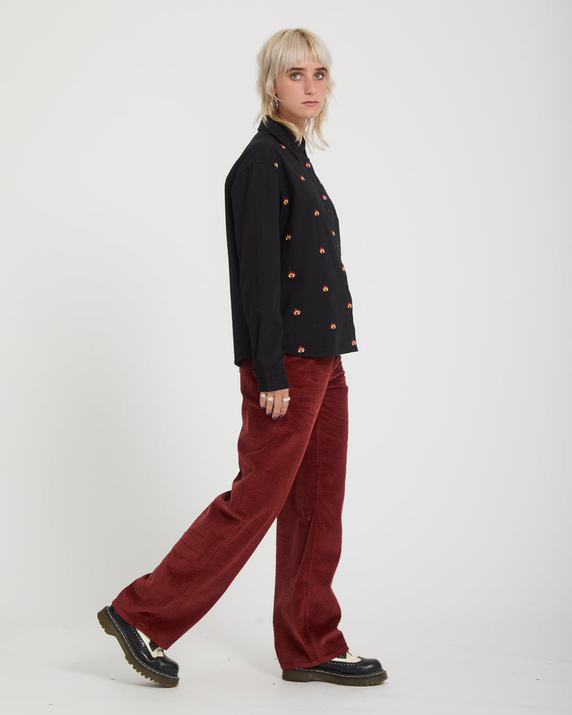 Pantalón Weellow II Corduroy - Brick