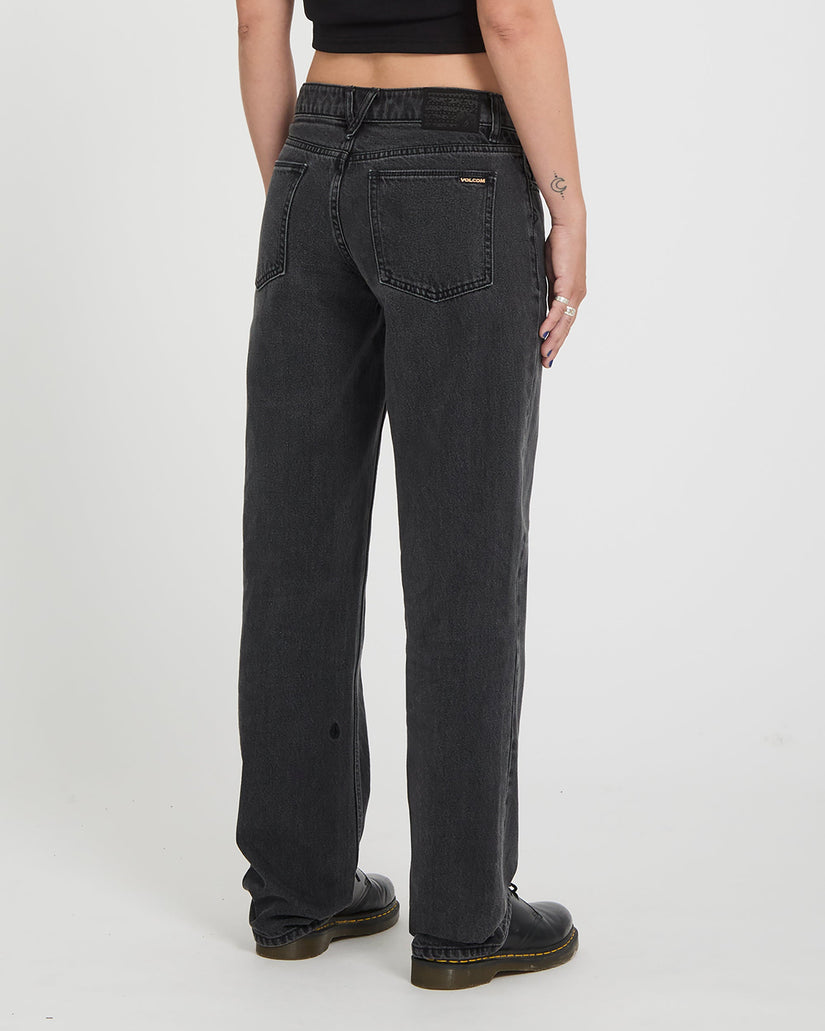 Pantalón vaquero Stoned Low Waist - Washed Slate