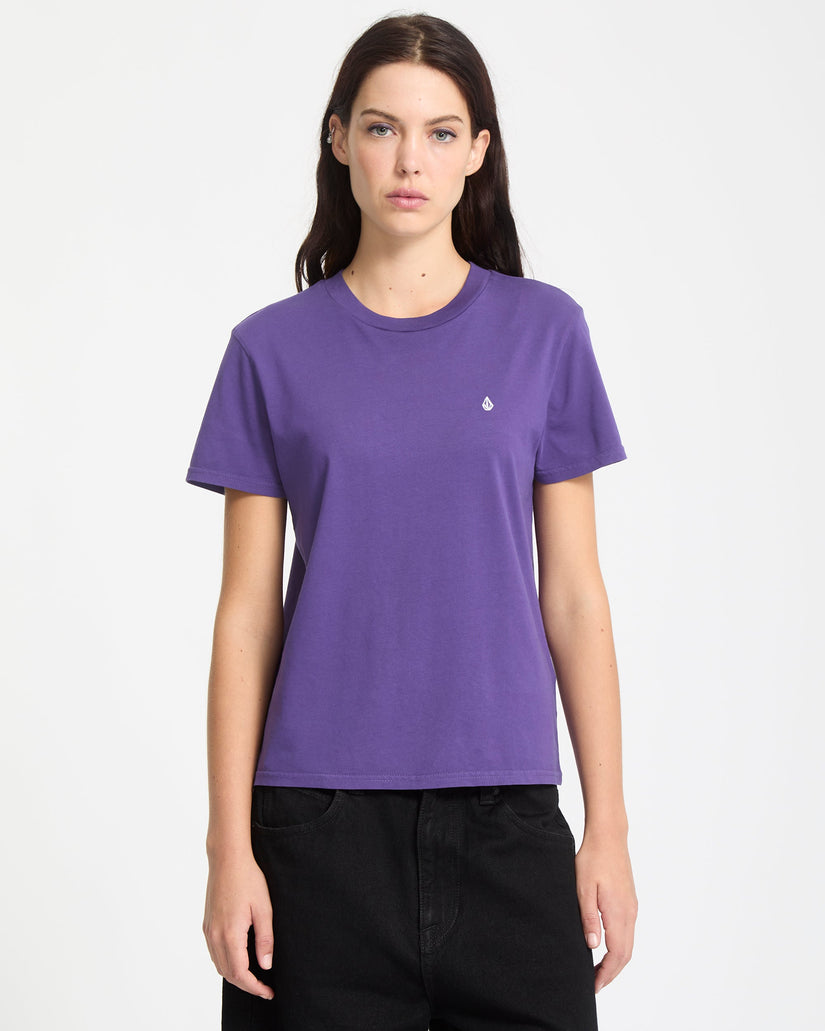 Camiseta Solid Stone Emb - Acai