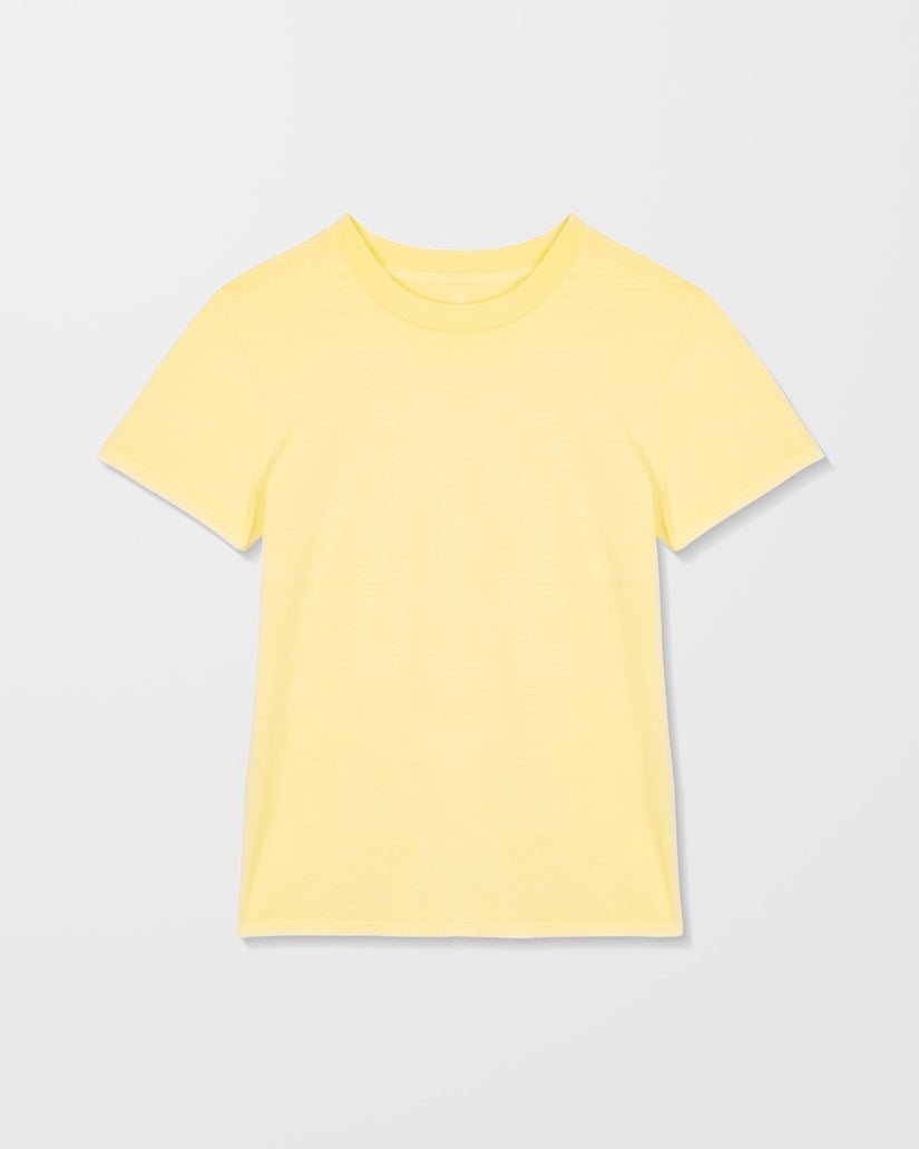 Camiseta Solid Stone Emb - Dawn Yellow