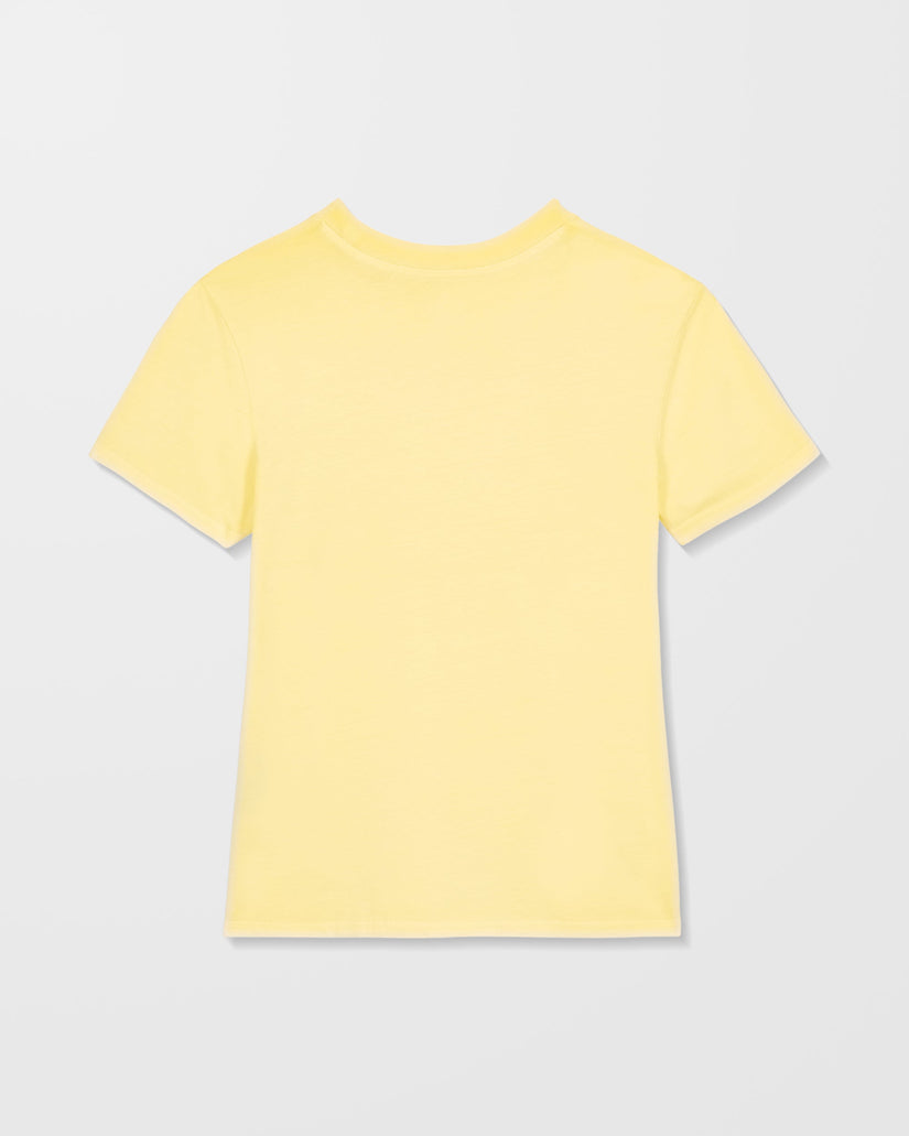 Camiseta Solid Stone Emb - Dawn Yellow