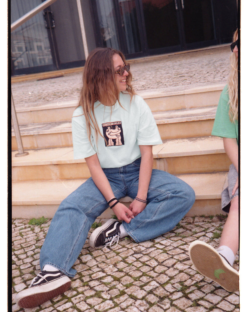 Camiseta Downtown - CLOUD BLUE
