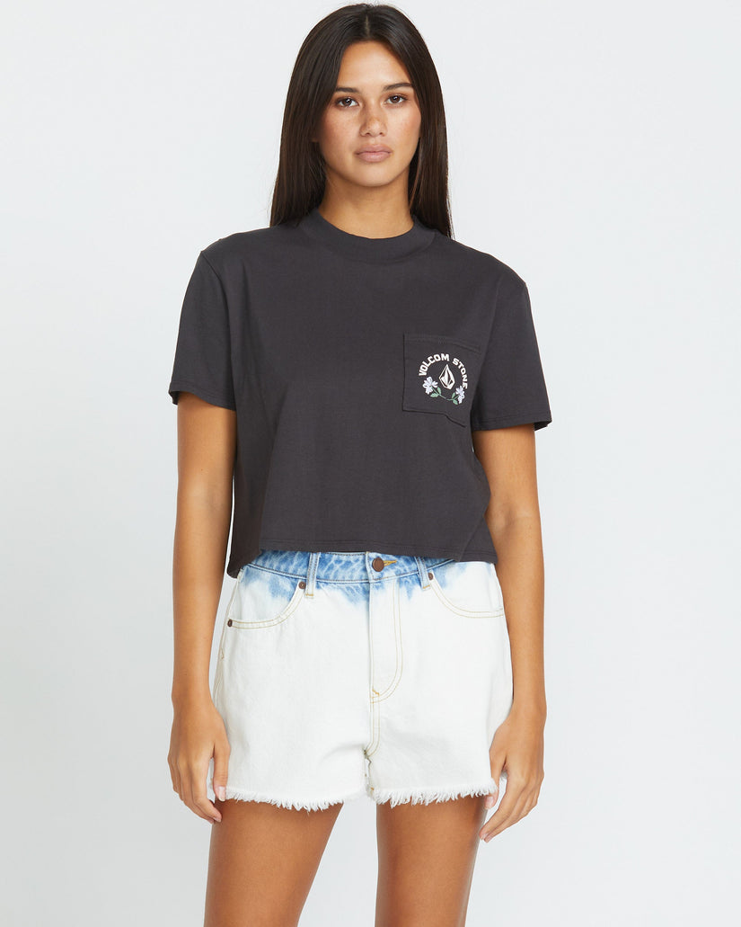 Camiseta Pocket Dial - VINTAGE BLACK