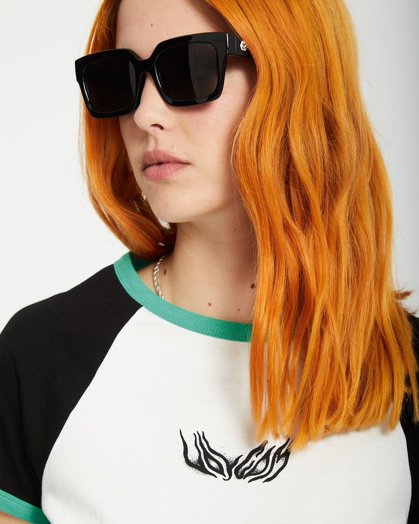 Camiseta Alix 2 - BLACK WHITE
