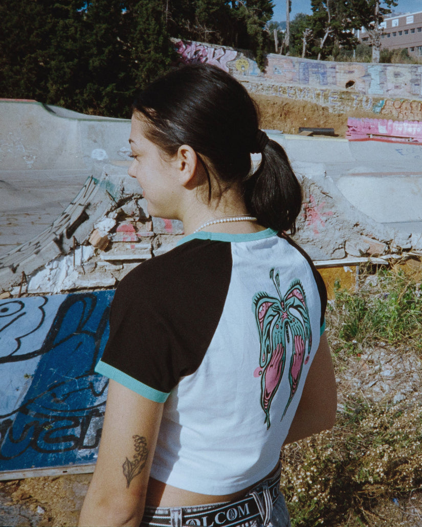 Camiseta Alix 2 - BLACK WHITE