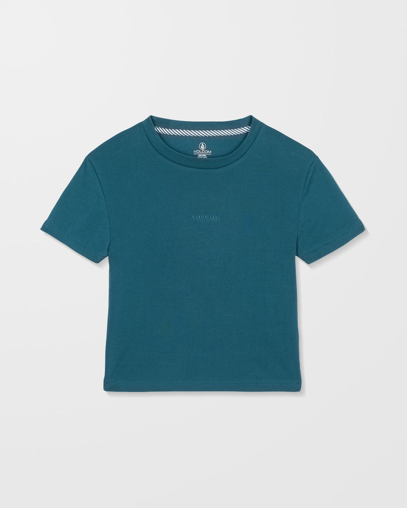 Camiseta Volcomstone Tight Crop - Emerald Green