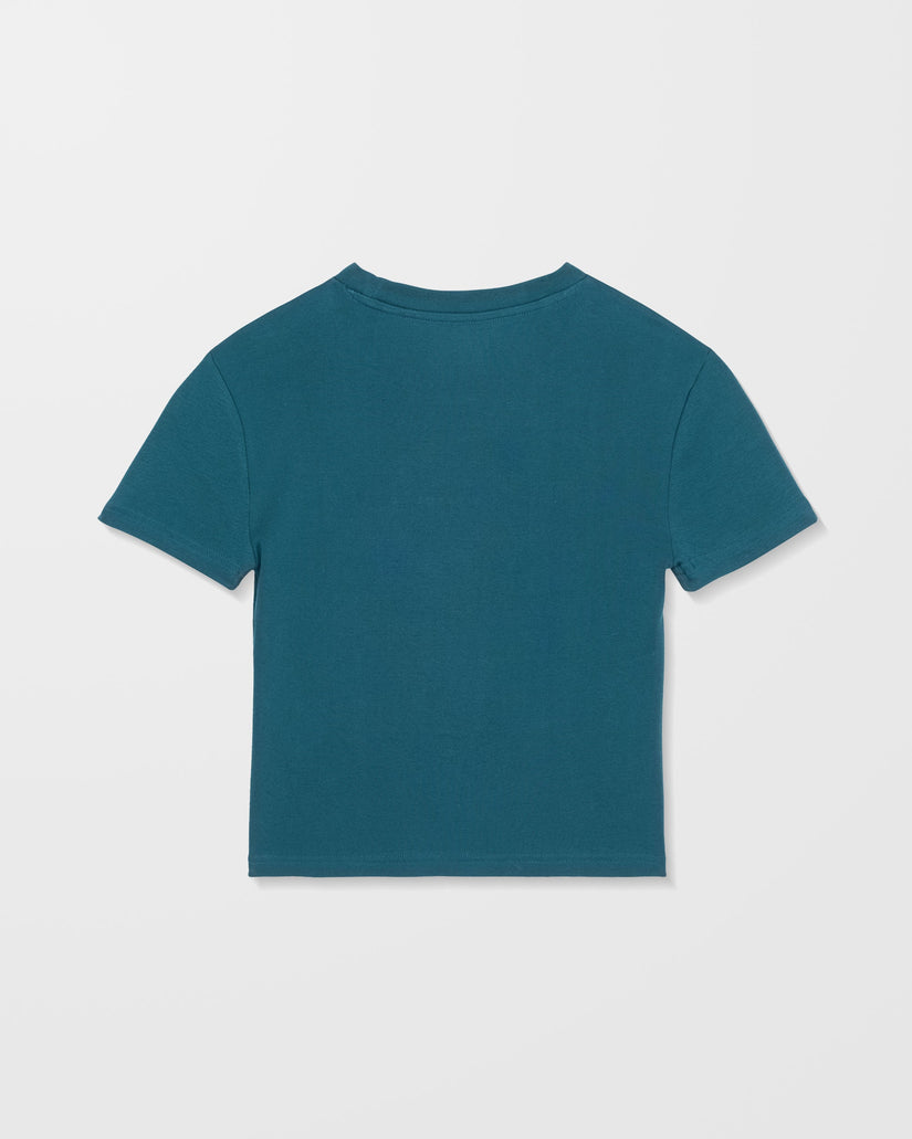 Camiseta Volcomstone Tight Crop - Emerald Green
