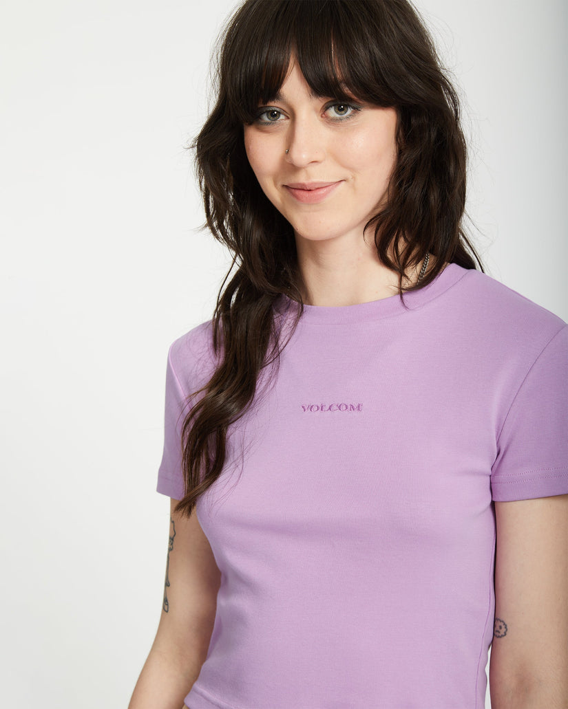Camiseta corta Volcomstone Tight - IRIS PURPLE