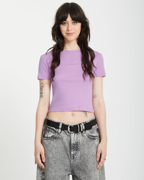Camiseta corta Volcomstone Tight - IRIS PURPLE