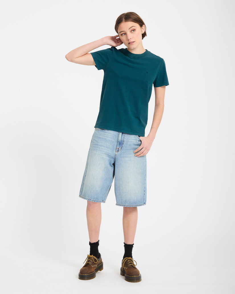Camiseta Solid Stone - Atlantic Deep