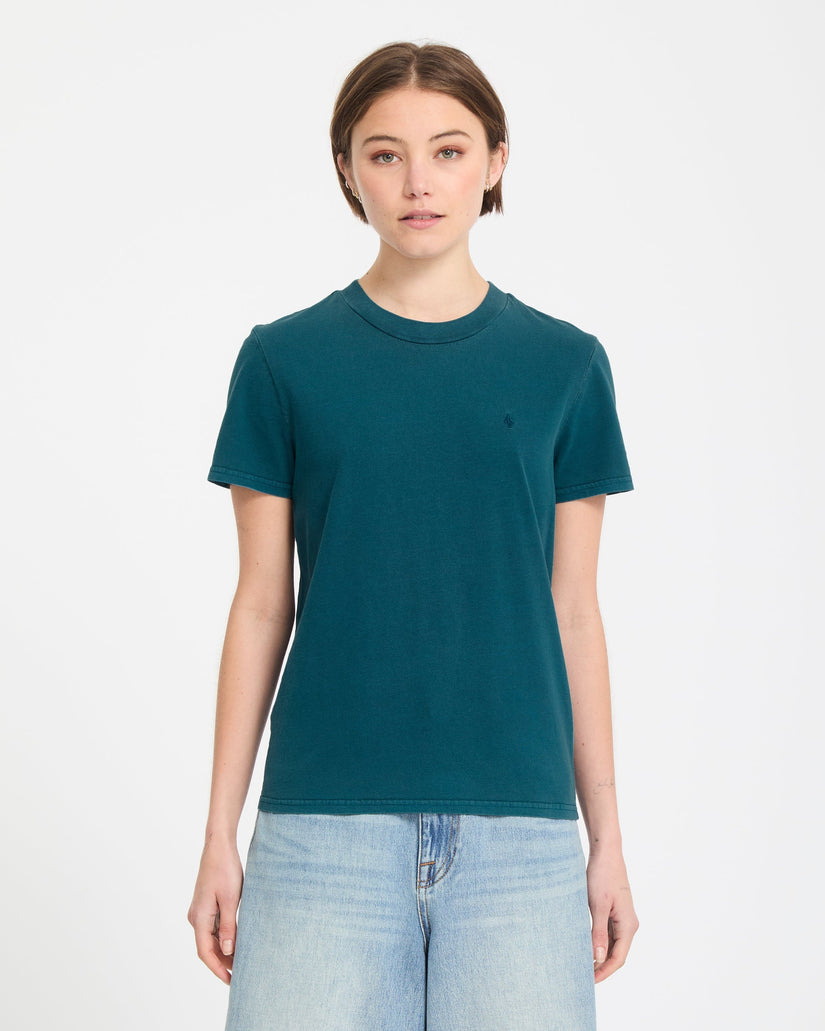 Camiseta Solid Stone - Atlantic Deep