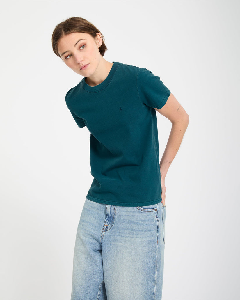 Camiseta Solid Stone - Atlantic Deep