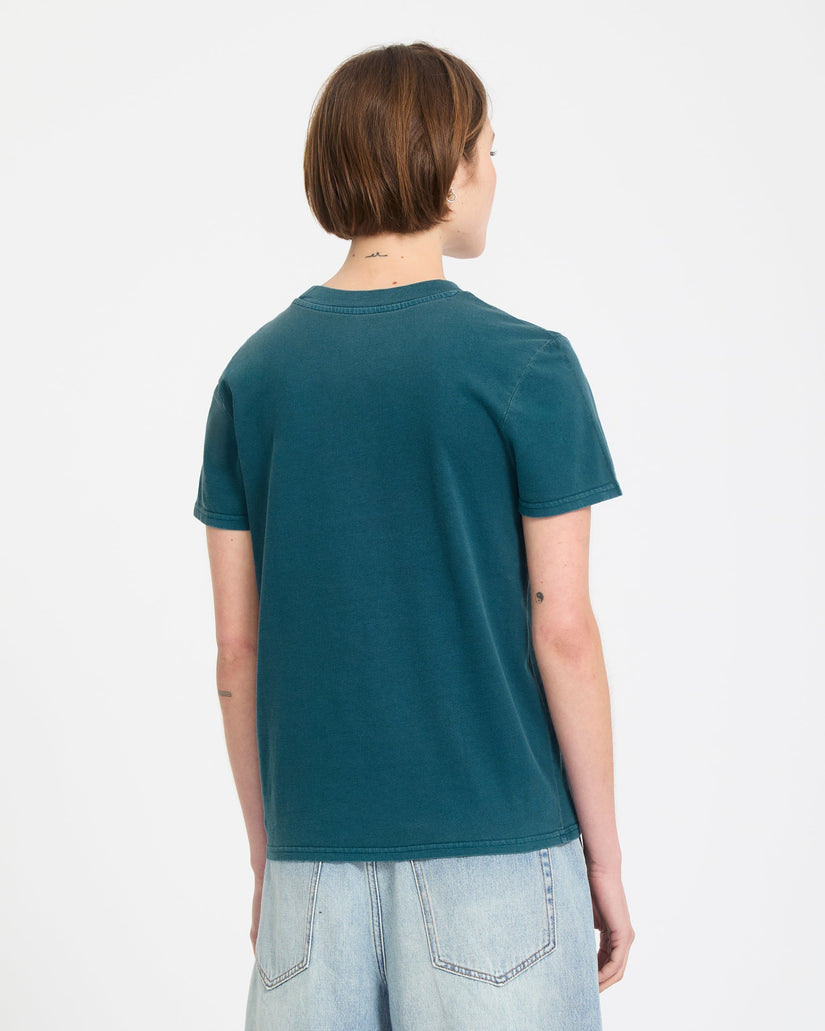 Camiseta Solid Stone - Atlantic Deep
