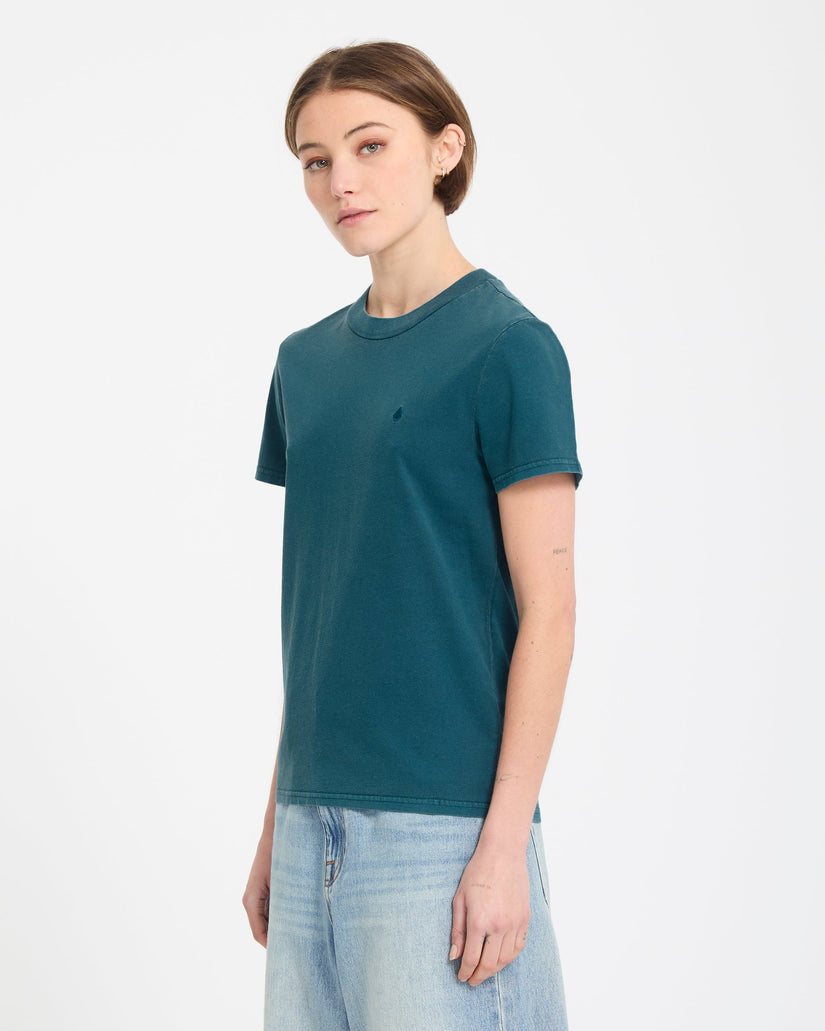 Camiseta Solid Stone - Atlantic Deep