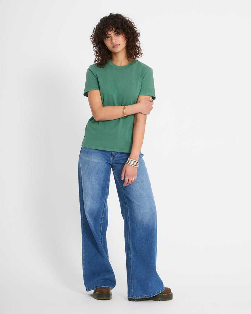 Camiseta Solid Stone - Evergreen