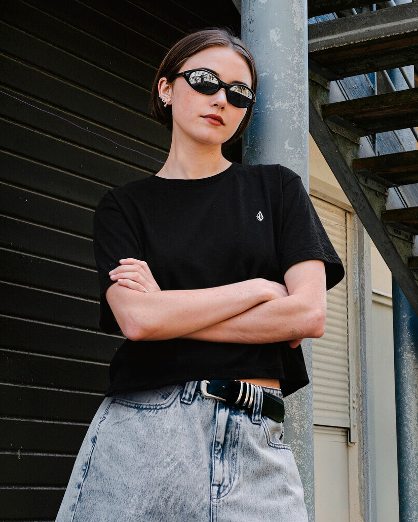 Camiseta Stone Blanks Up - Black