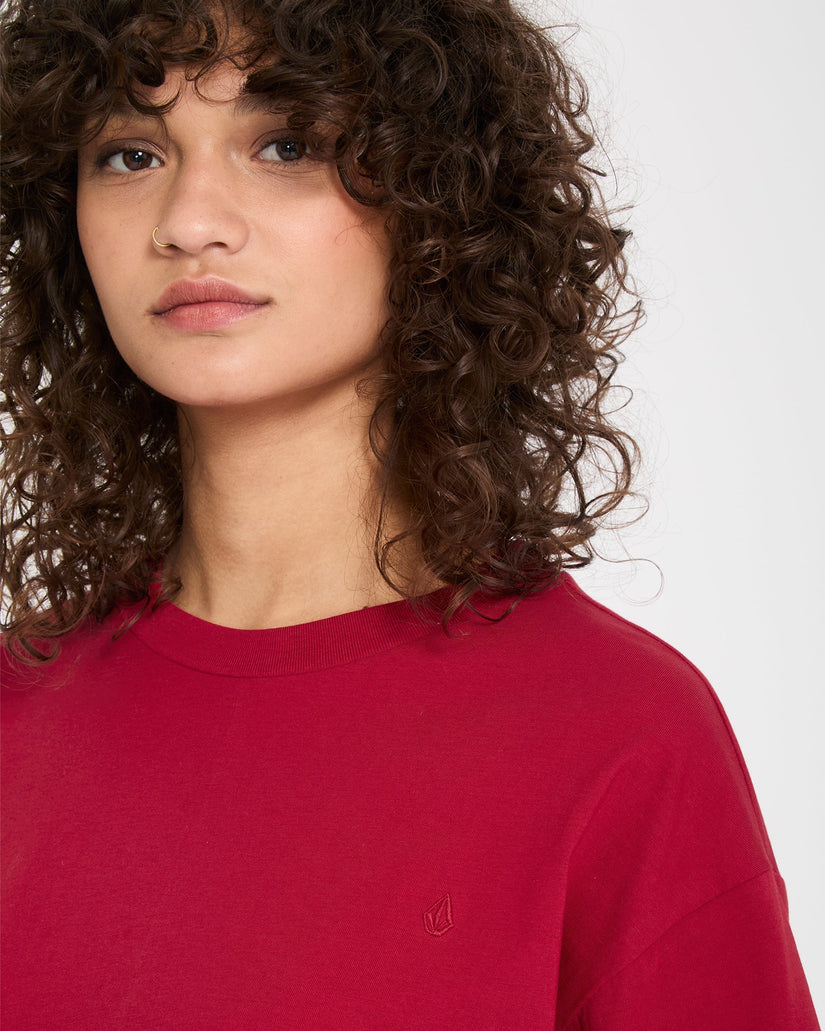 Camiseta Stone Blanks Up - Deep Red