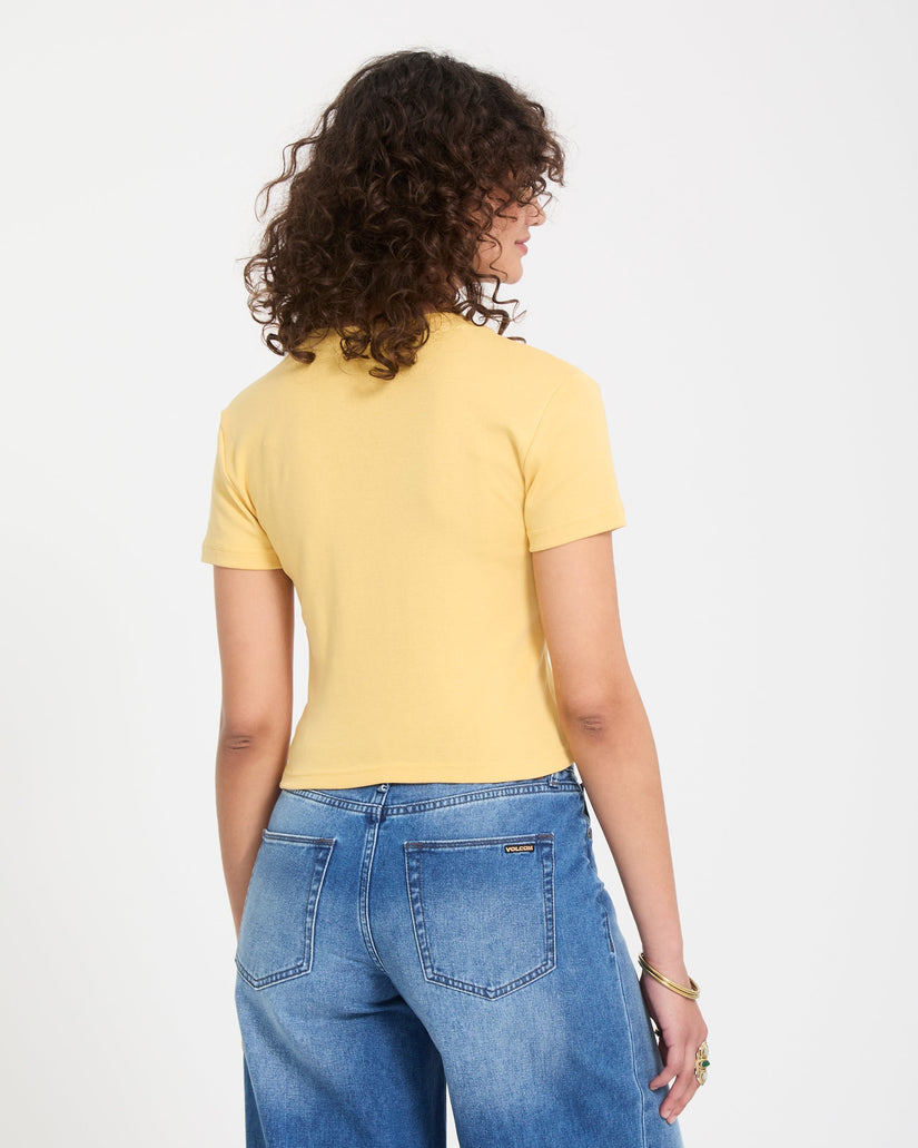Camiseta crop top Volcomstone Tight - Sunburst