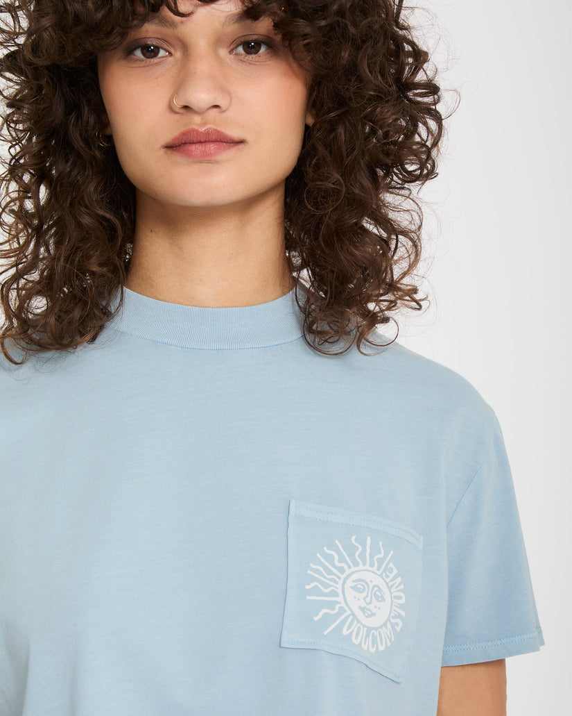 Camiseta Pocket Dial - Cali Blue