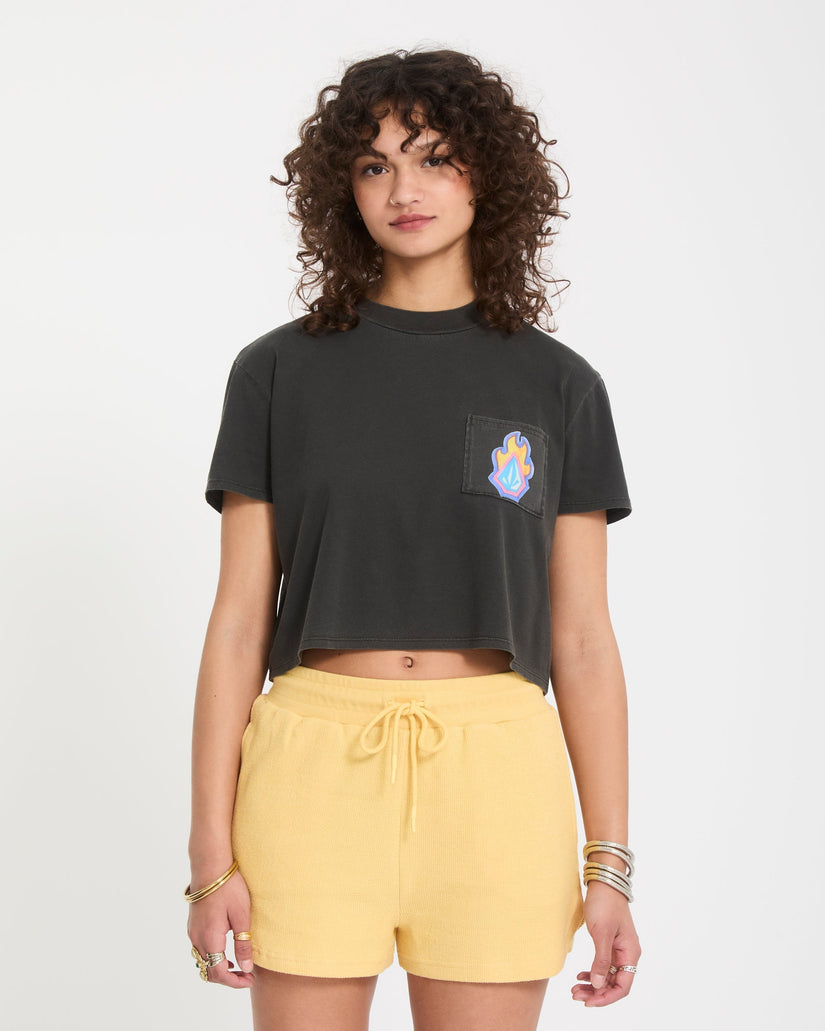 Camiseta Pocket Dial - Vintage Black