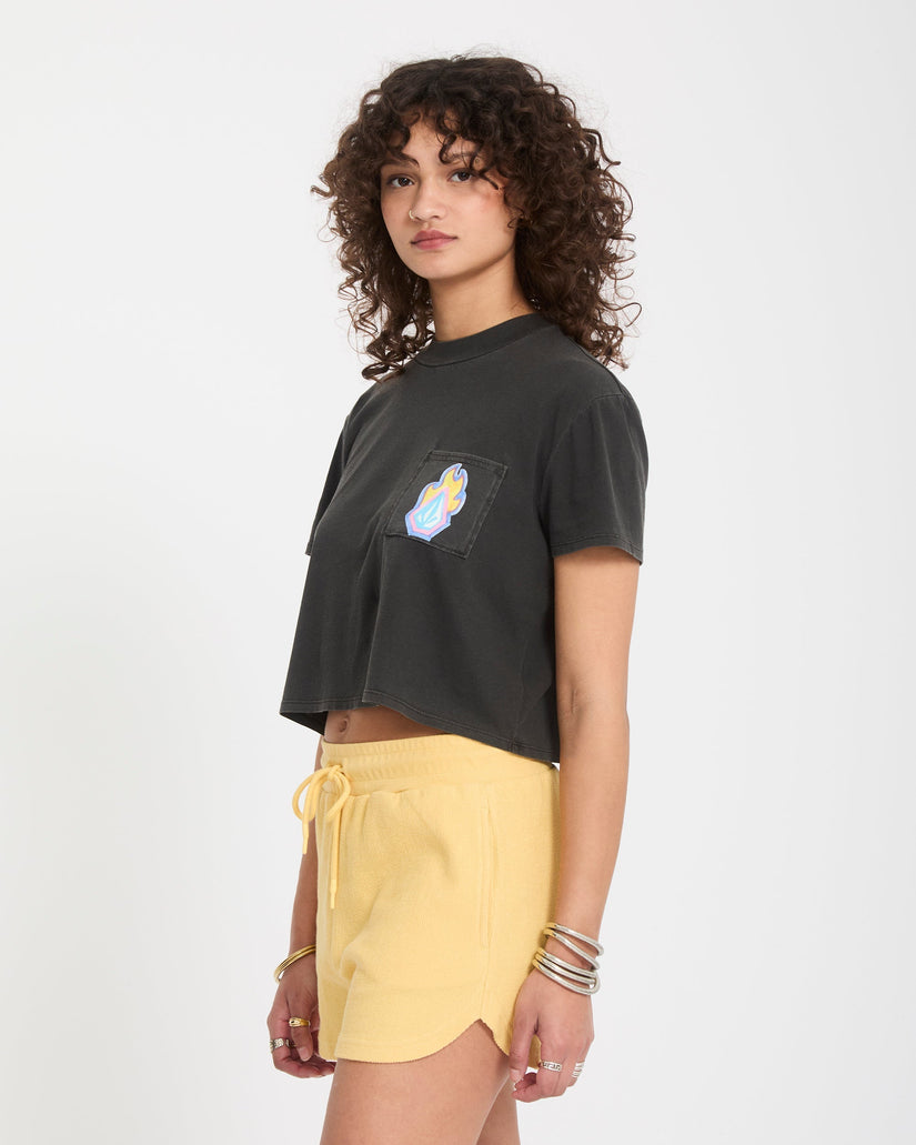 Camiseta Pocket Dial - Vintage Black