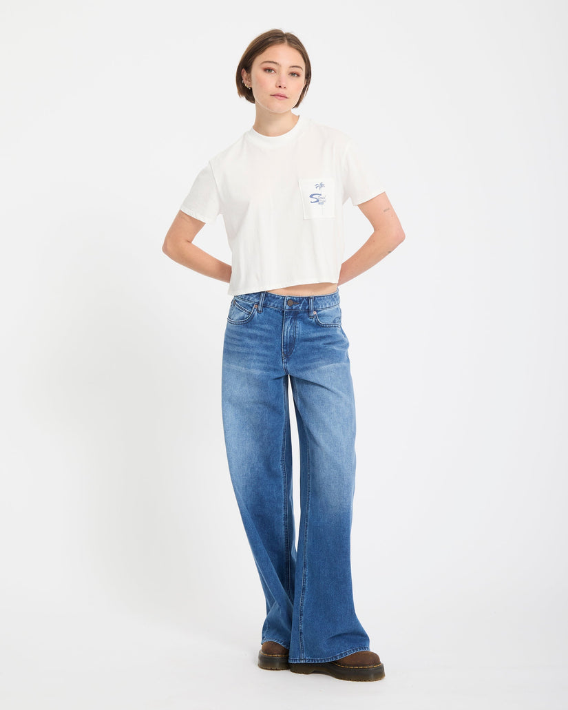 Camiseta Pocket Dial - Vintage White