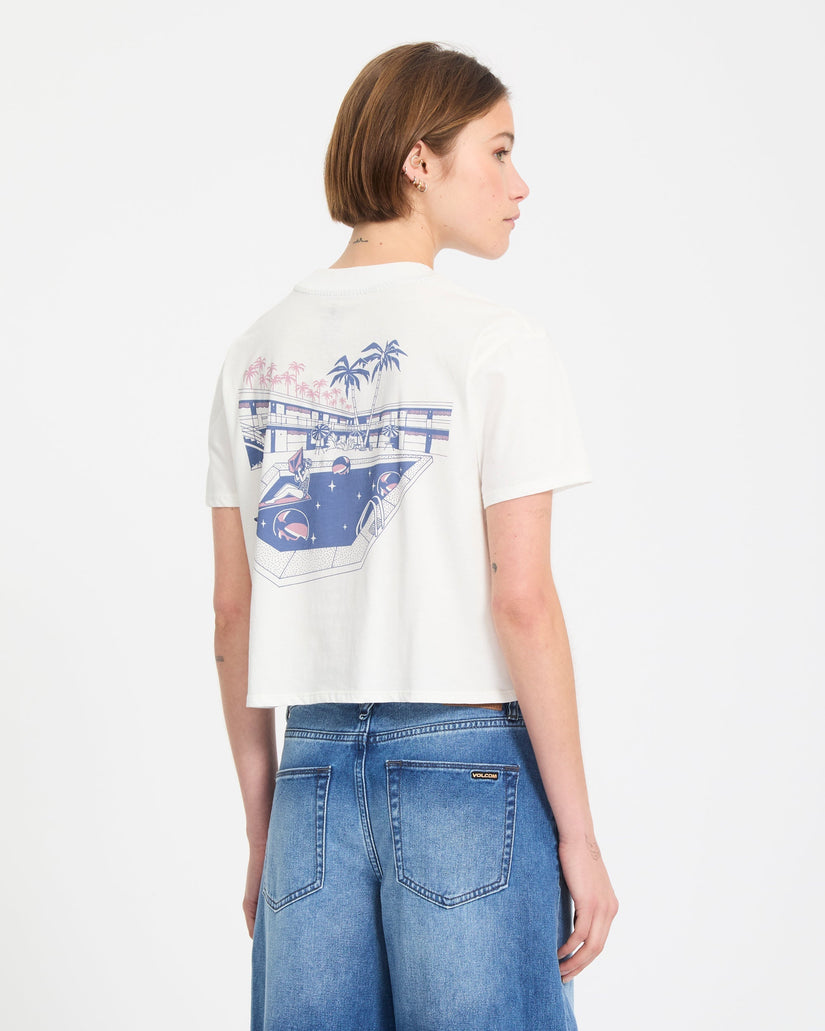 Camiseta Pocket Dial - Vintage White