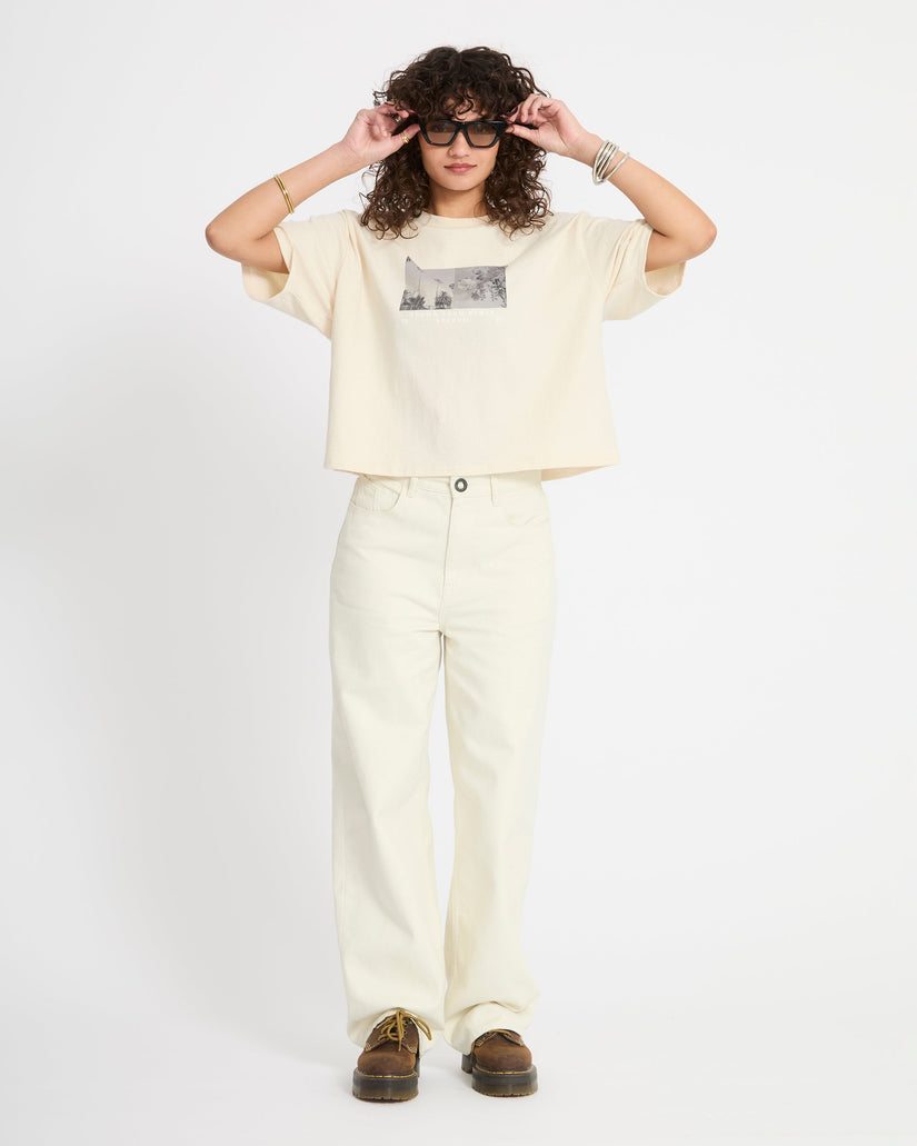 Camiseta Bliss - Vintage White