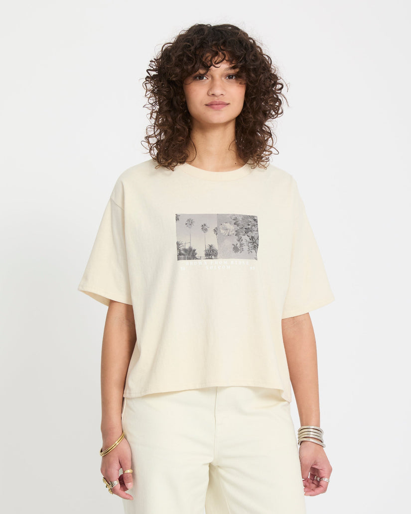 Camiseta Bliss - Vintage White