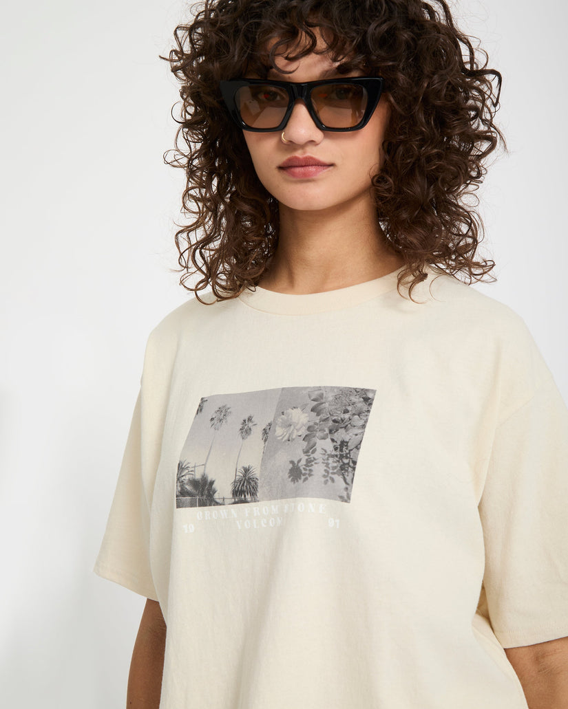 Camiseta Bliss - Vintage White