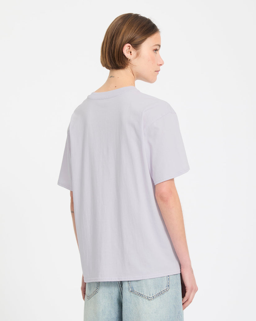 Camiseta Burnout Boyfriend - Dusty Lavender