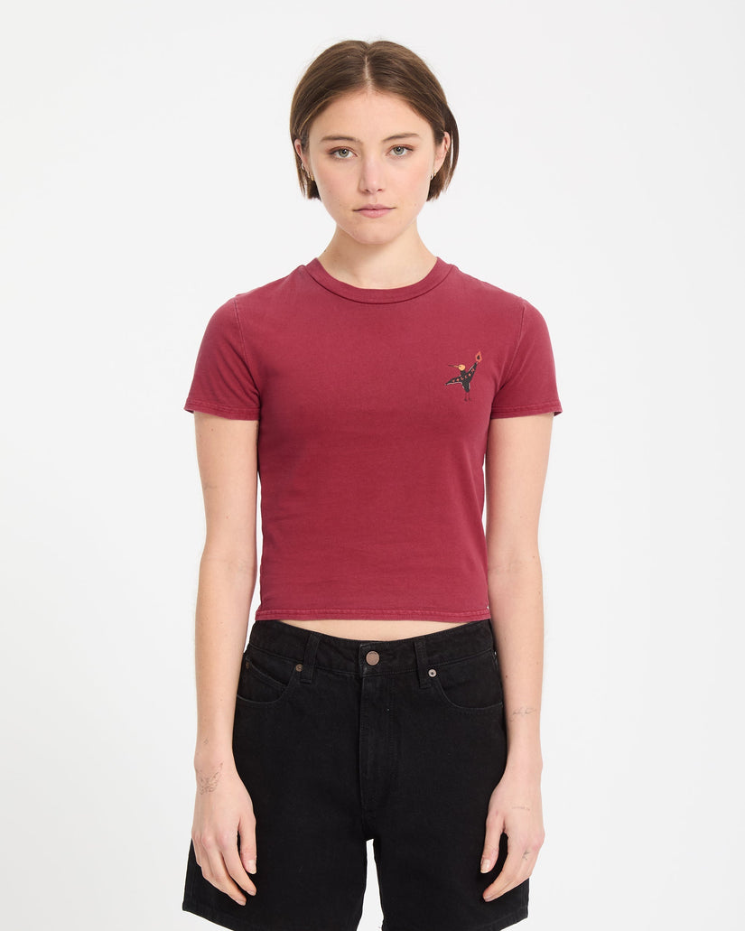Camiseta Moove On - Deep Red