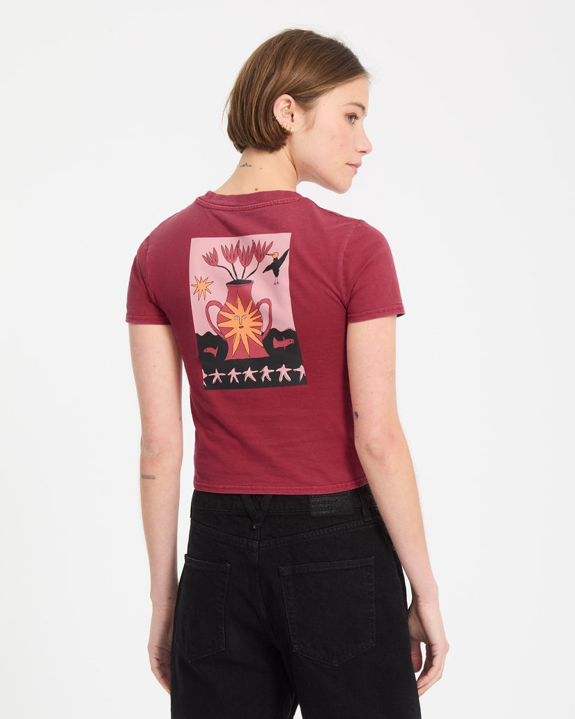Camiseta Moove On - Deep Red