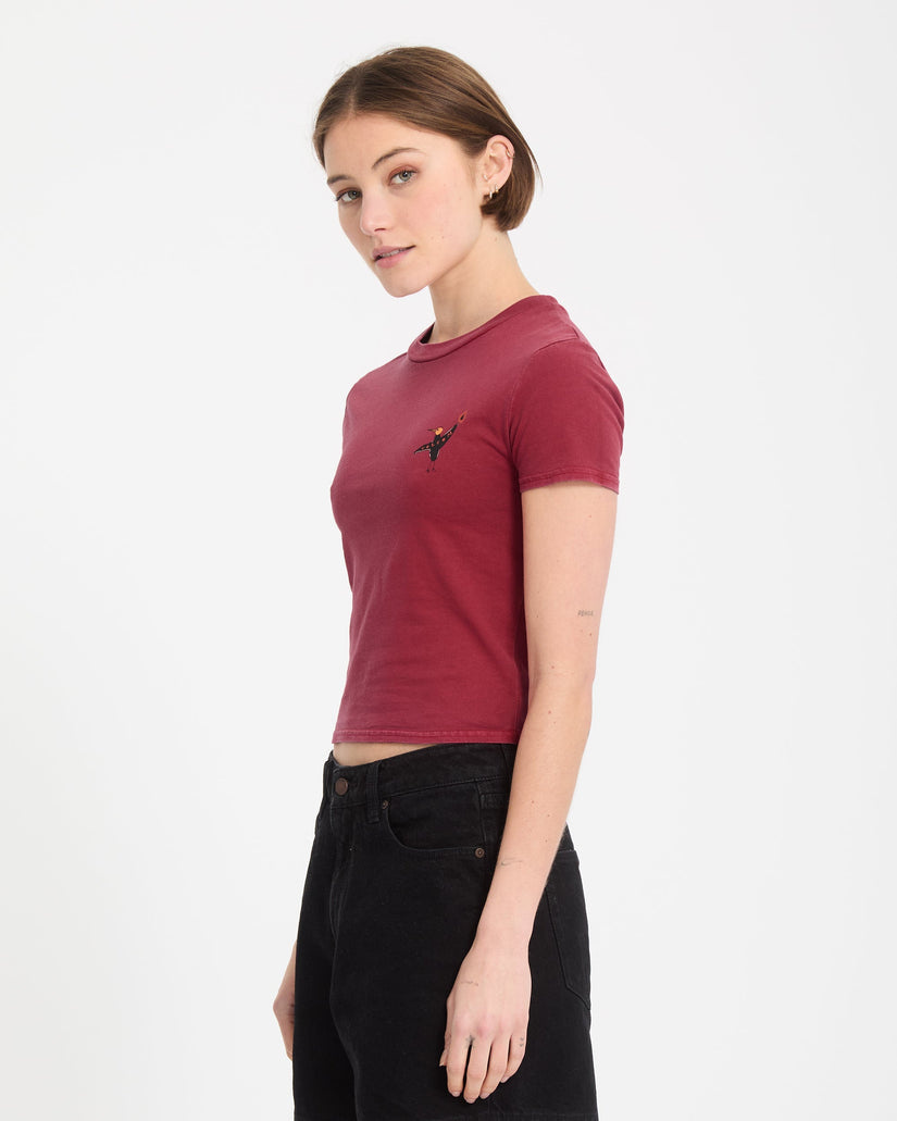 Camiseta Moove On - Deep Red