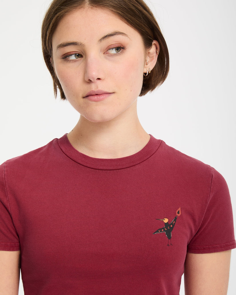 Camiseta Moove On - Deep Red
