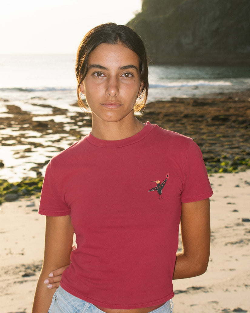 Camiseta Moove On - Deep Red