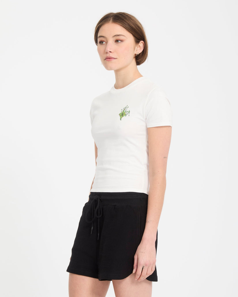 Camiseta Moove On - Vintage White