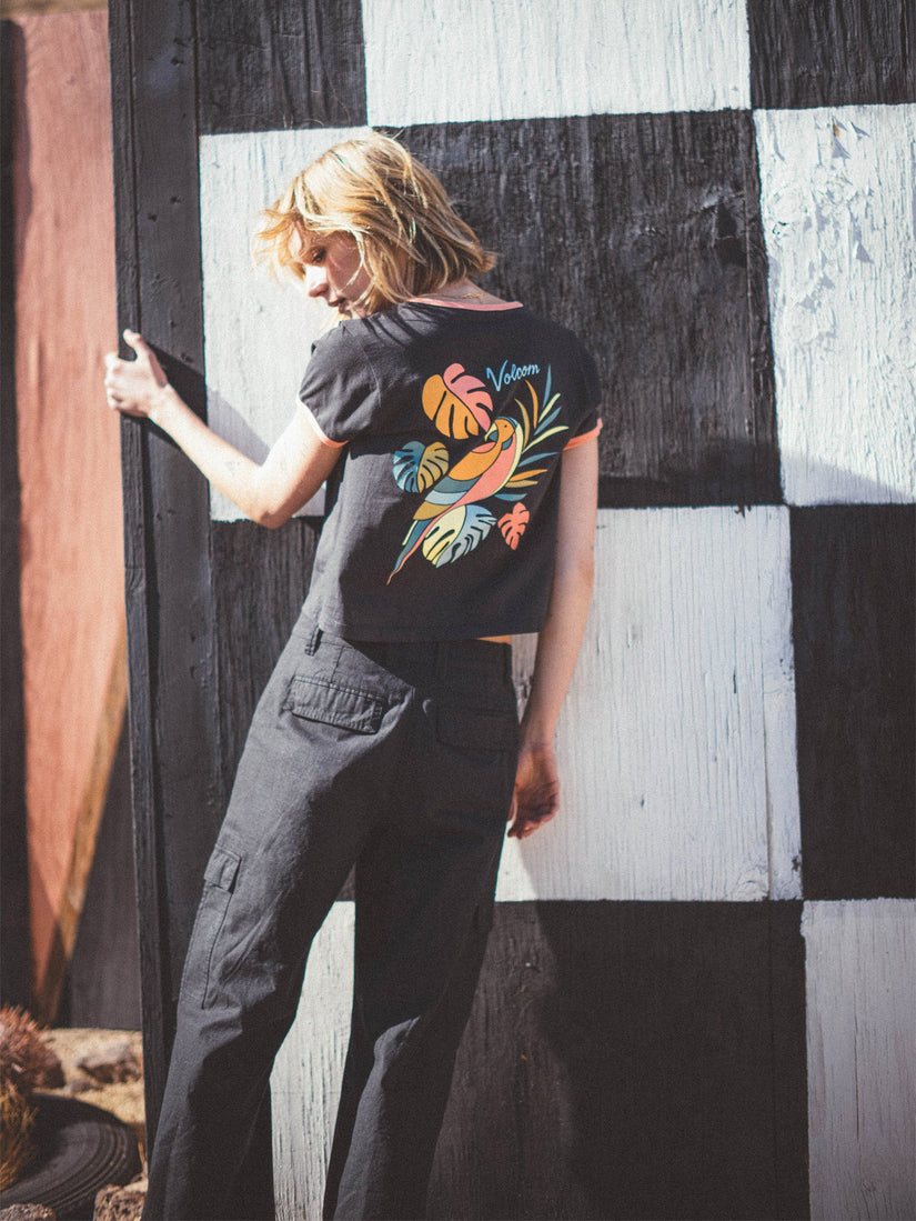 Camiseta Maybe Baby - Black