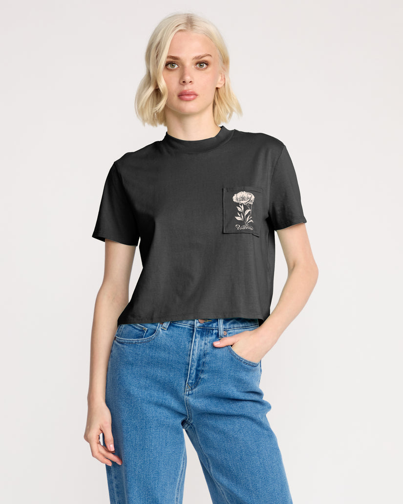 Camiseta Pocket Dial - Vintage Black
