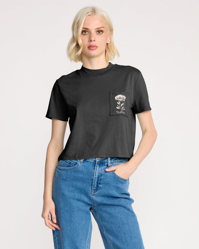 Camiseta Pocket Dial - Vintage Black