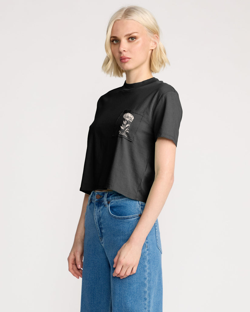Camiseta Pocket Dial - Vintage Black