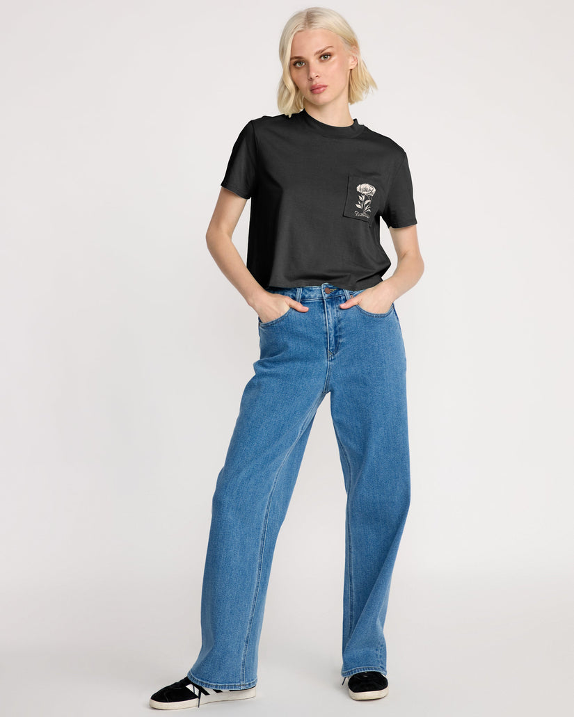 Camiseta Pocket Dial - Vintage Black