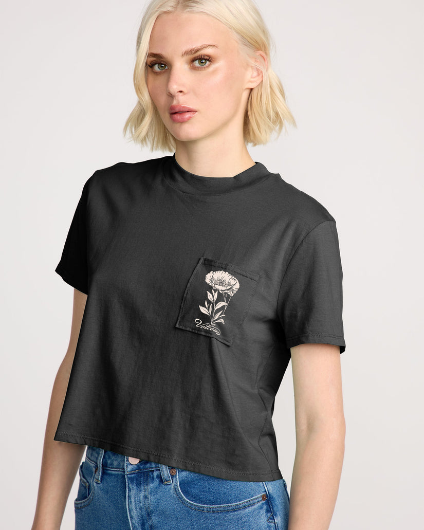 Camiseta Pocket Dial - Vintage Black